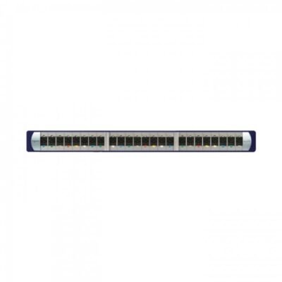 Schneider Electric Actassi Cat 6 Patch Panel UTP 24 Port Non Shutter 1U loaded Patch Panel EL-119